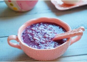 宝宝辅食紫薯粥的做法