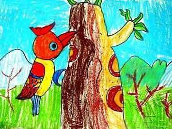 啄木鸟国王童话故事