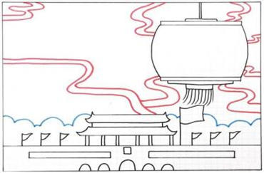 漂亮的国庆节手抄报怎么画