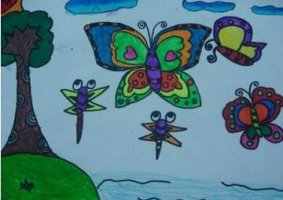 幼儿园大班飞舞的蝴蝶教案