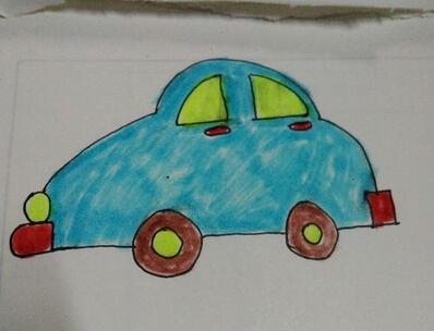 幼儿园小汽车简笔画怎么画