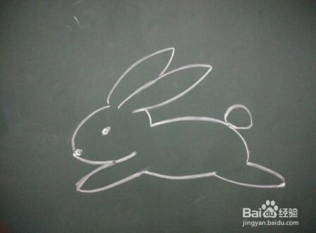玉兔怎么画？简单玉兔简笔画教程图片