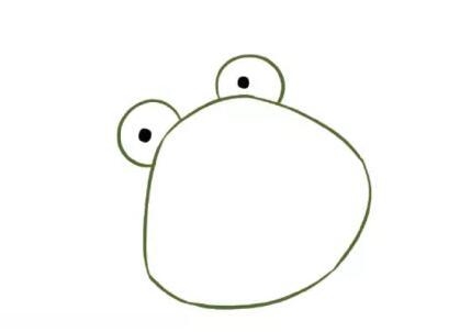 小青蛙简笔画教程图片