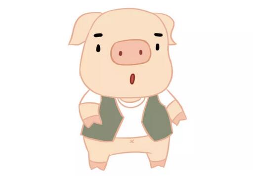 小猪简笔画教程图片 3分钟画出超萌小动物