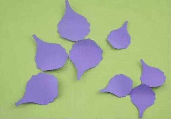 手工花朵制作方法步骤-老虎百合/紫兰花制作