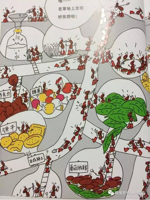绘本故事《蚂蚁和西瓜》