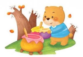 有意思胎教故事-小熊买蜂蜜