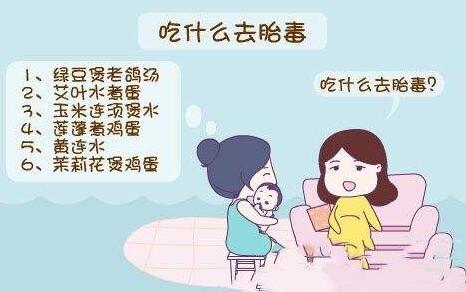 孕妇吃什么去胎毒