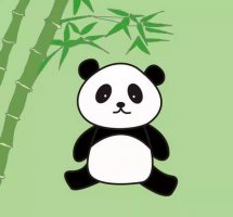熊猫怎么画？可爱的大熊猫简笔画教程涂色简单