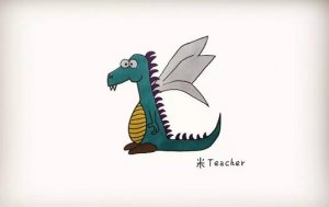 翼龙恐龙简笔画教程图片