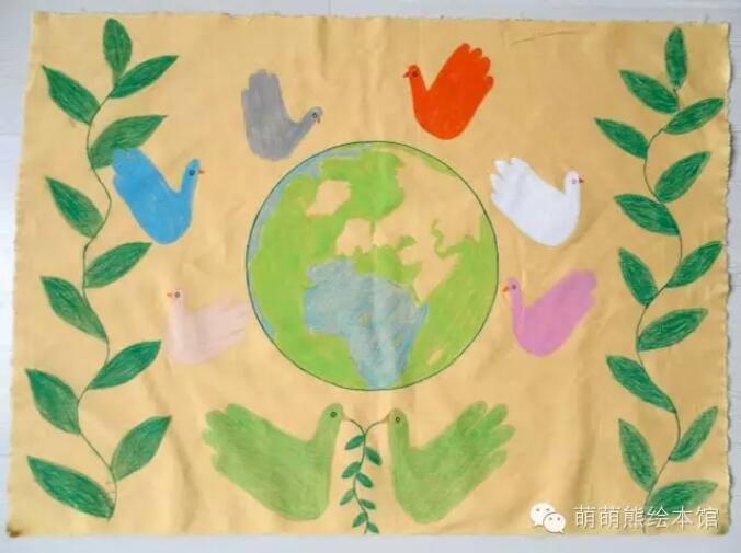 世界和平儿童画作品欣赏