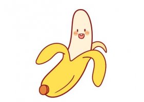 香蕉简笔画教程图片