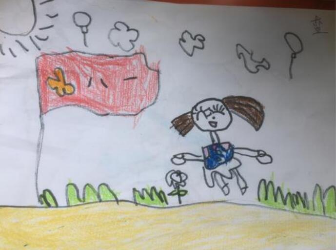 八一建军节图片绘画儿童画欣赏