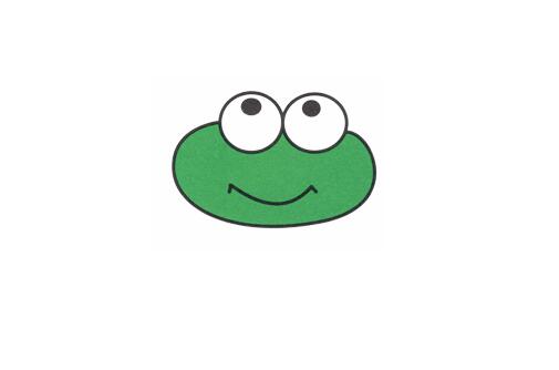 简单的小青蛙简笔画教程图片