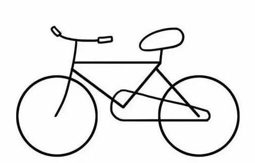 3种自行车简笔画教程图片