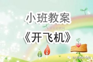 幼儿园小班《开飞机》教案反思