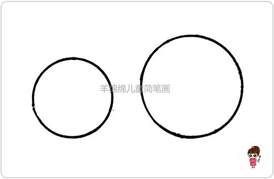 儿童挖掘机简笔画教程图片