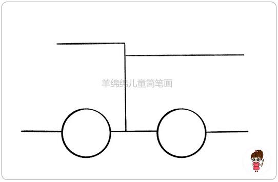 消防车简笔画教程图片