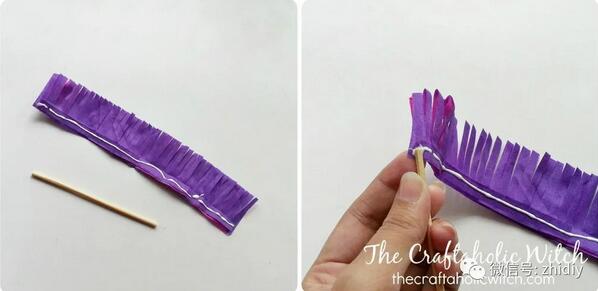手工制作花朵 薄纸做风信子教程超简单