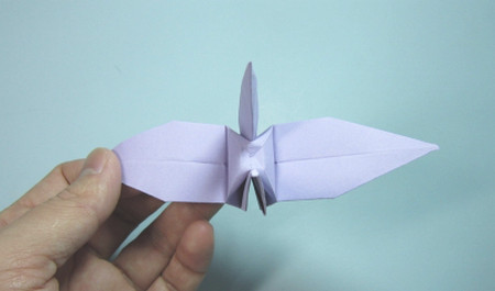 千纸鹤的折法步骤图解