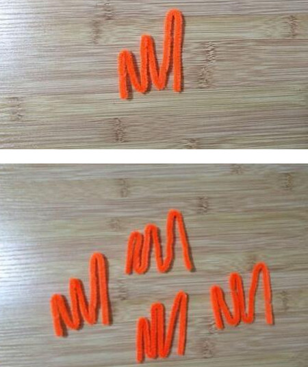 扭扭棒胡萝卜制作过程图解