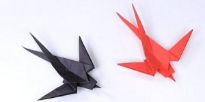 折纸小燕子的折法图解