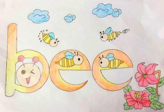 蜜蜂的英文单词 bee怎么读