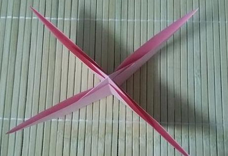 折纸花朵的折法图解简单易学