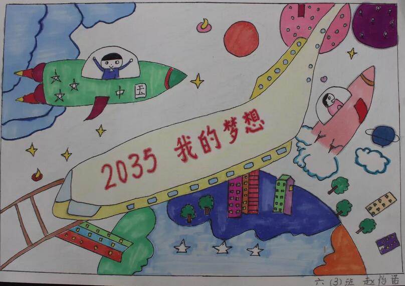 未来2035年的祖国手抄报图片大全