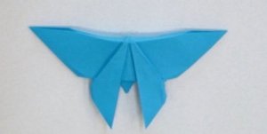 手工折纸蝴蝶的步骤图解