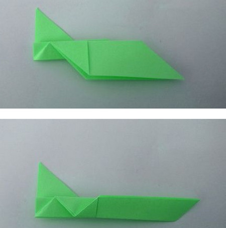 简单折纸树叶的折法
