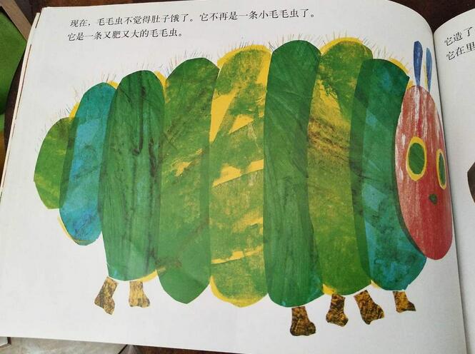 儿童绘本故事推荐《好饿的毛毛虫》