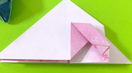 冰淇淋手工折纸步骤图解