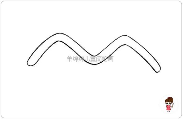 春天的风景简笔画教程图片