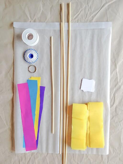 简单长方形风筝的制作方法和步骤