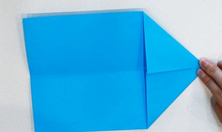 儿童纸飞机的简单折法步骤