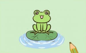 超可爱的青蛙简笔画怎么画