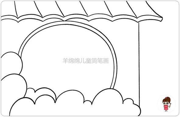 《春晓》古诗配画