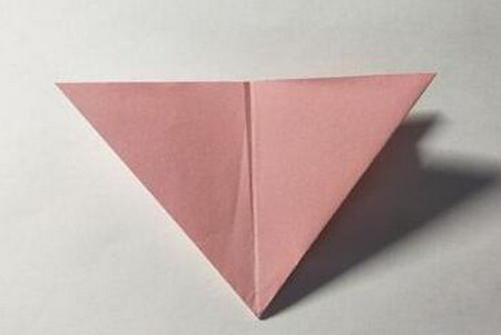 五角星花折纸怎么折教程图解