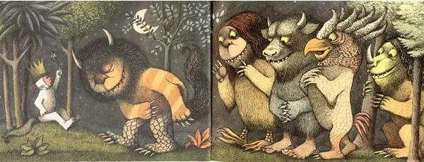 英语绘本故事《where the wild things are》