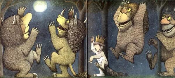 英语绘本故事《where the wild things are》