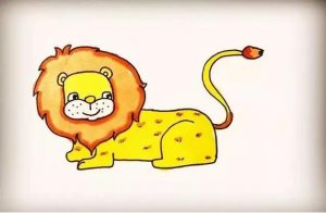狮子简笔画怎么画教程图片