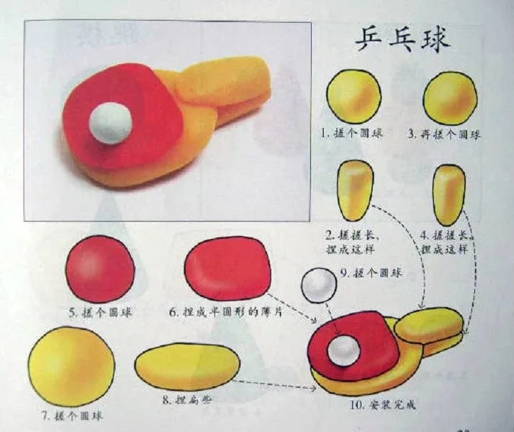 100种儿童创意橡皮泥手工制作教程