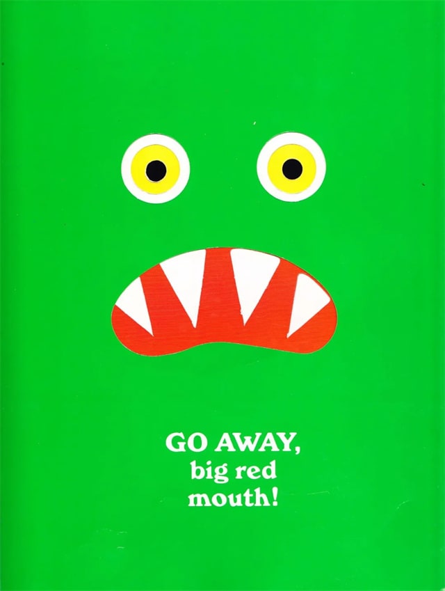 走开，绿色的大怪兽 Go Away Big Green Monster