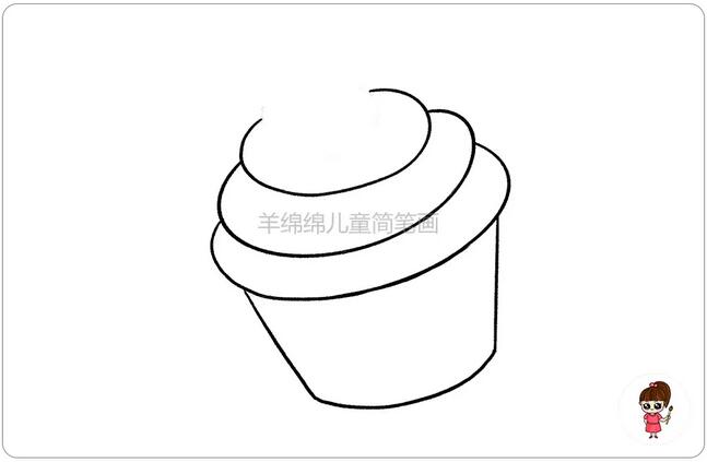 冰激凌怎么画最好看