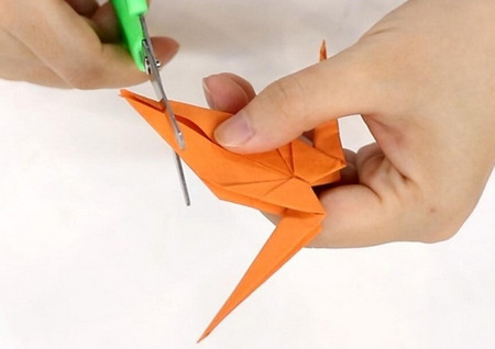 纸蜻蜓的折法步骤图解