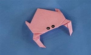 螃蟹折纸怎么折
