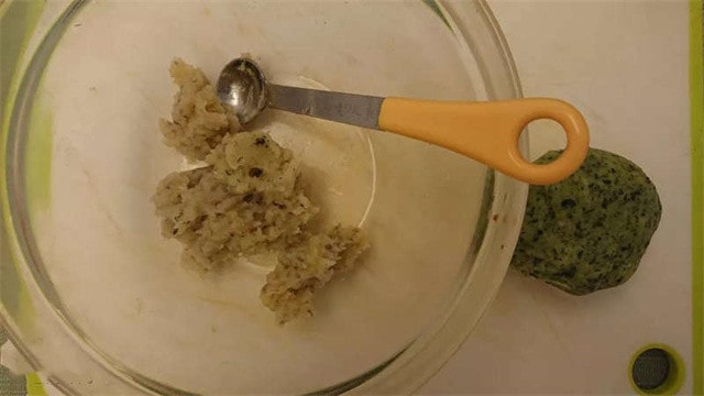 土豆菠菜虾仁丸子的做法 一岁宝宝食谱