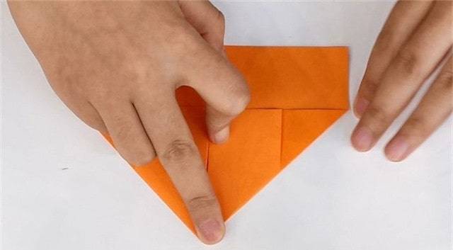心形书签折纸怎么折