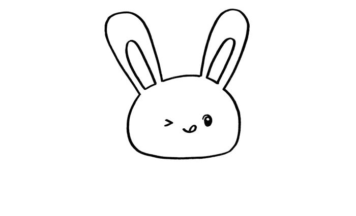 兔子简笔画怎么画步骤图片